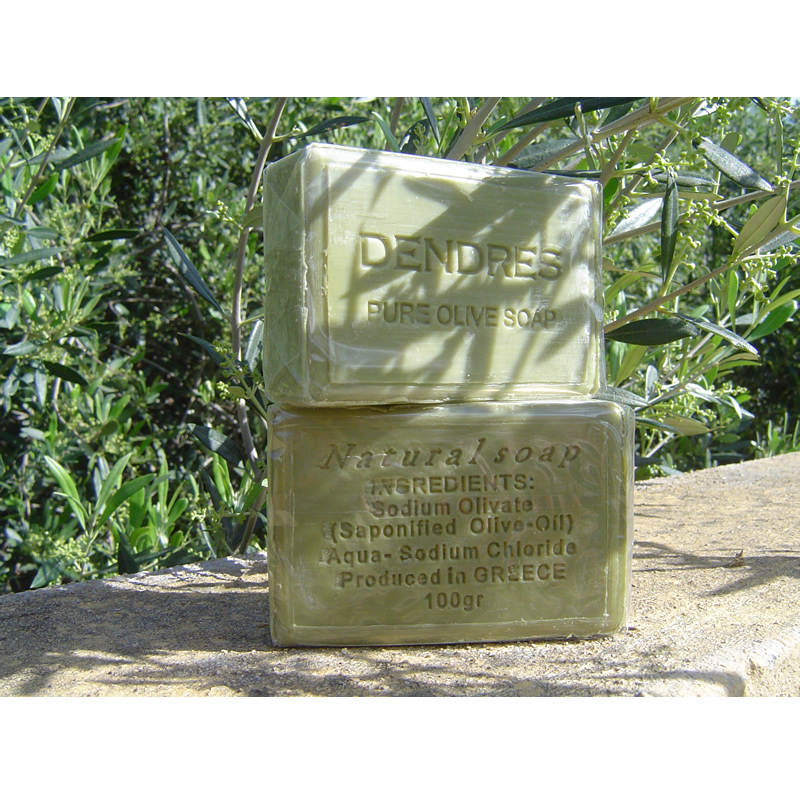 Natural olive oil soap from Crete